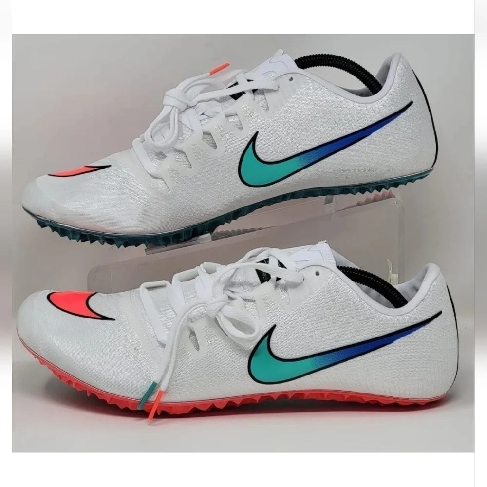 Nike Zoom Ja Fly 3 Men’s Size 13 White Ombre Track Shoes Spikes 865633-101 New